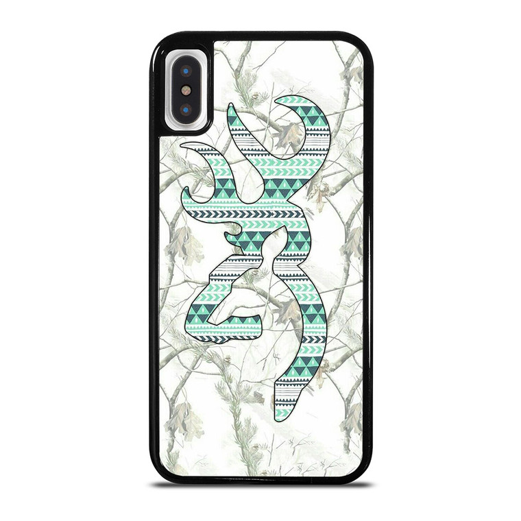 BROWNING LOGO CHEVRON GAL iPhone X / XS Case Cover