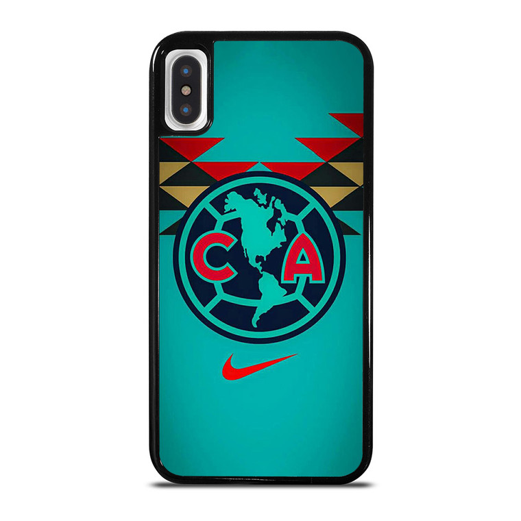 CLUB AMERICA AGUILAS FOOTBALL CLUB LOGO iPhone X / XS Case Cover CLUB AMERICA AGUILAS FOOTBALL CLUB LOGO iPhone X / XS Case Cover