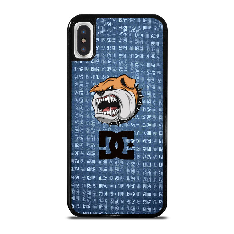 DC SKATE SHOES LOGO BULL DOG iPhone X / XS Case Cover