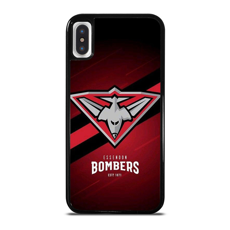 ESSENDON BOMBERS FOOTBALL CLUB LOGO iPhone X / XS Case Cover