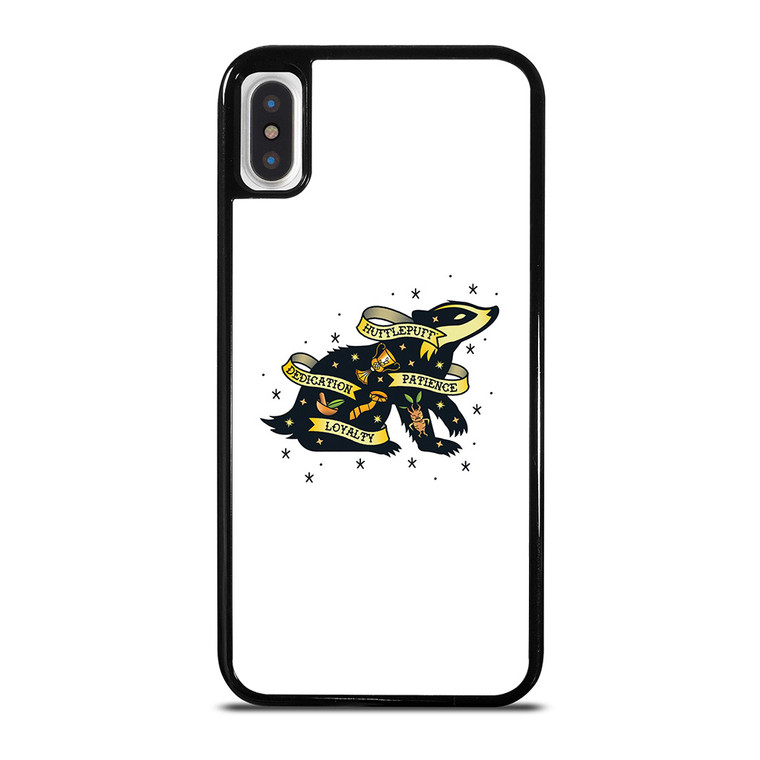 HARRY POTTER BADGER HUFFLEPUFF iPhone X / XS Case Cover