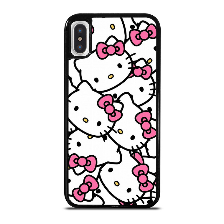 HELLO KITTY FACE COLLAGE iPhone X / XS Case Cover