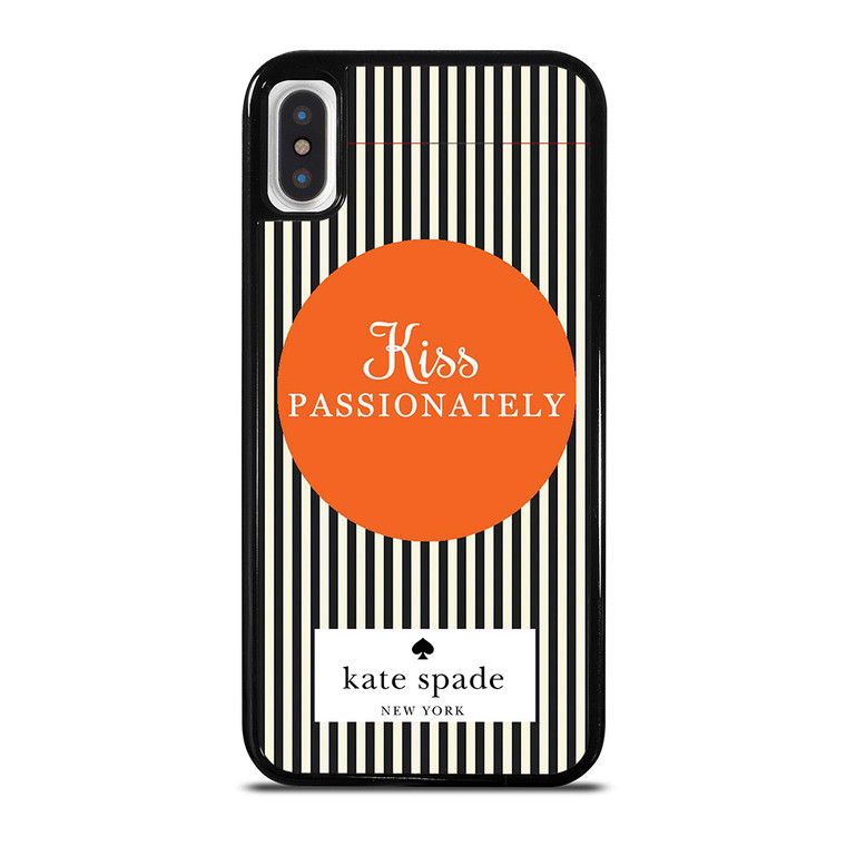 KATE SPADE NEW YORK KISS PASSIONATELY iPhone X / XS Case Cover