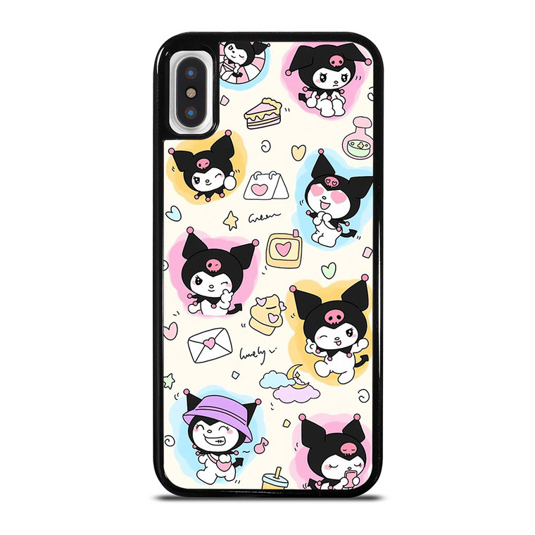 KUROMI SANRIO CARTOON KAWAII iPhone X / XS Case Cover