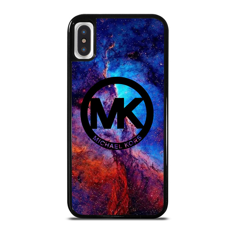 MICHAEL KORS MK LOGO NEBULA iPhone X / XS Case Cover