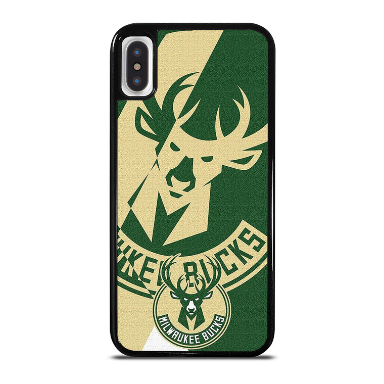 MILWAUKEE BUCKS LOGO BASEBALL TEAM ICON iPhone X / XS Case Cover