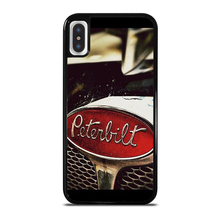 PETERBILT EMBLEM TRUCK LOGO FRONT iPhone X / XS Case Cover