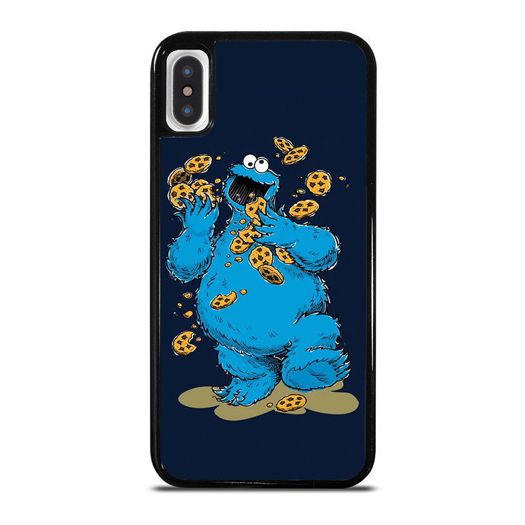 SESAME STREET COOKIE MONSTER iPhone X / XS Case Cover