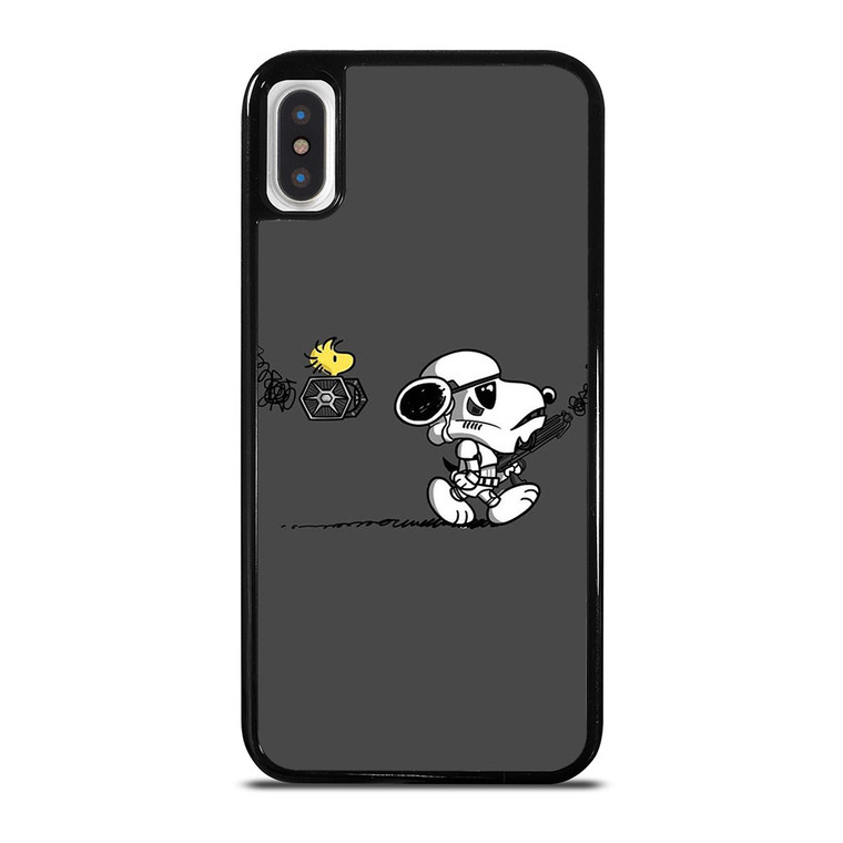 SNOOPY AND WOODSTOCK THE PEANUTS STAR WARS iPhone X / XS Case Cover SNOOPY AND WOODSTOCK THE PEANUTS STAR WARS iPhone X / XS Case Cover