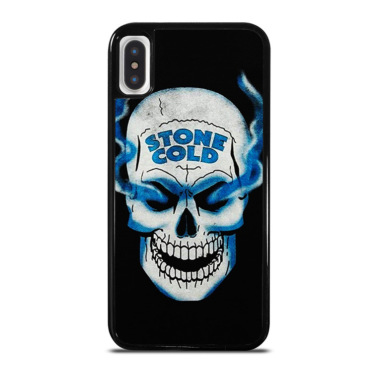 STONE COLD LOGO SKULL STEVE AUSTIN WWE iPhone X / XS Case Cover