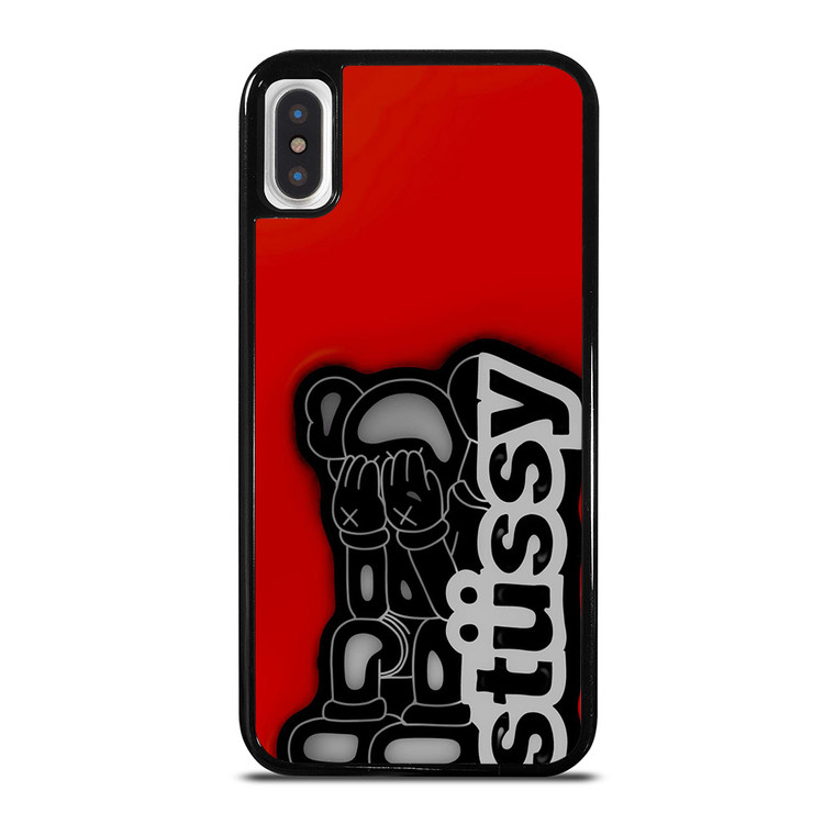 STUSSY X KAWS iPhone X / XS Case Cover
