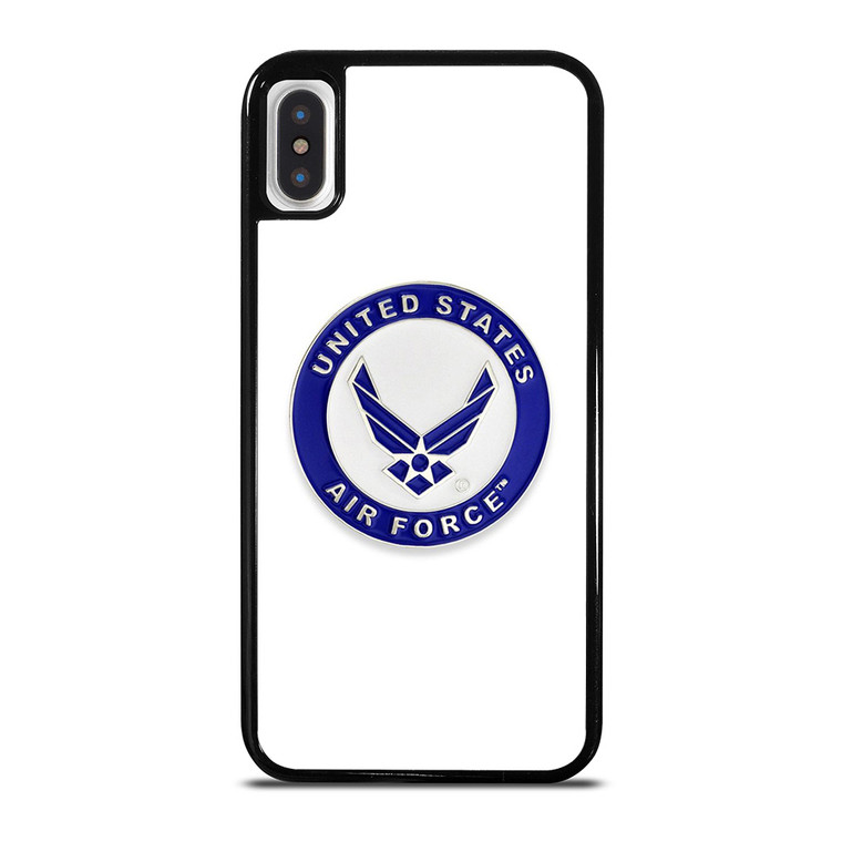 US AIR FORCE UNITED STATES LOGO iPhone X / XS Case Cover