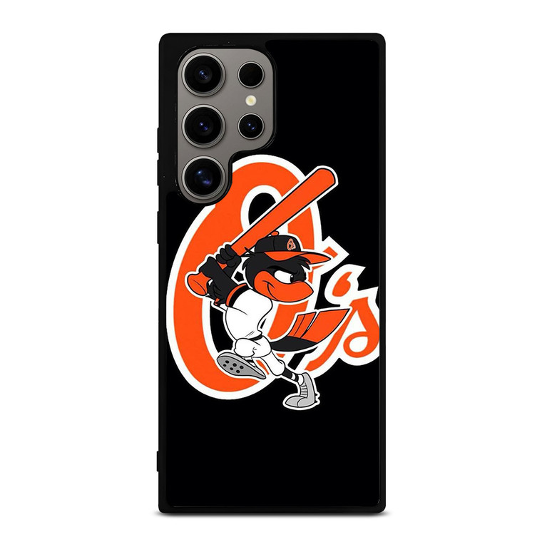 BALTIMORE ORIOLES LOGO BASEBALL TEAM MASCOT Samsung Galaxy S24 Ultra Case Cover
