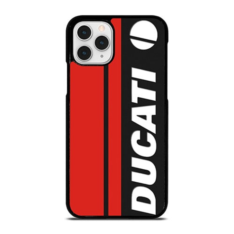 DUCATI MOTOR VERTICAL LOGO iPhone 11 Pro Case Cover