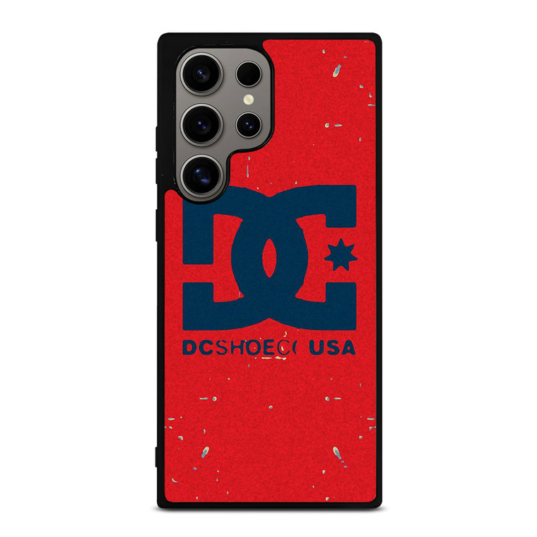 DC SHOE USA LOGO RED Samsung Galaxy S24 Ultra Case Cover