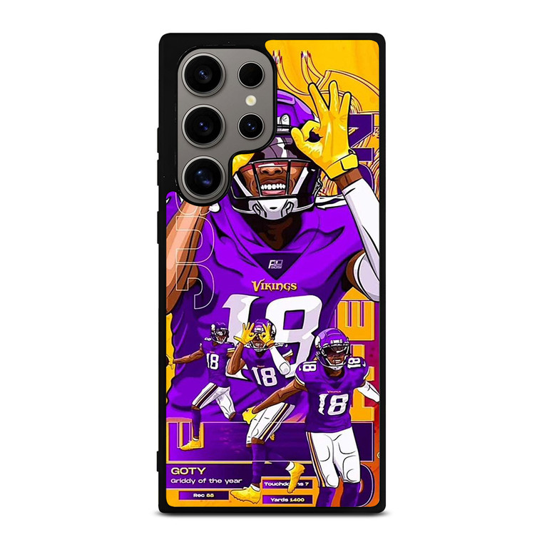 JUSTIN JEFFERSON MINNESOTA VIKINGS NFL Samsung Galaxy S24 Ultra Case Cover