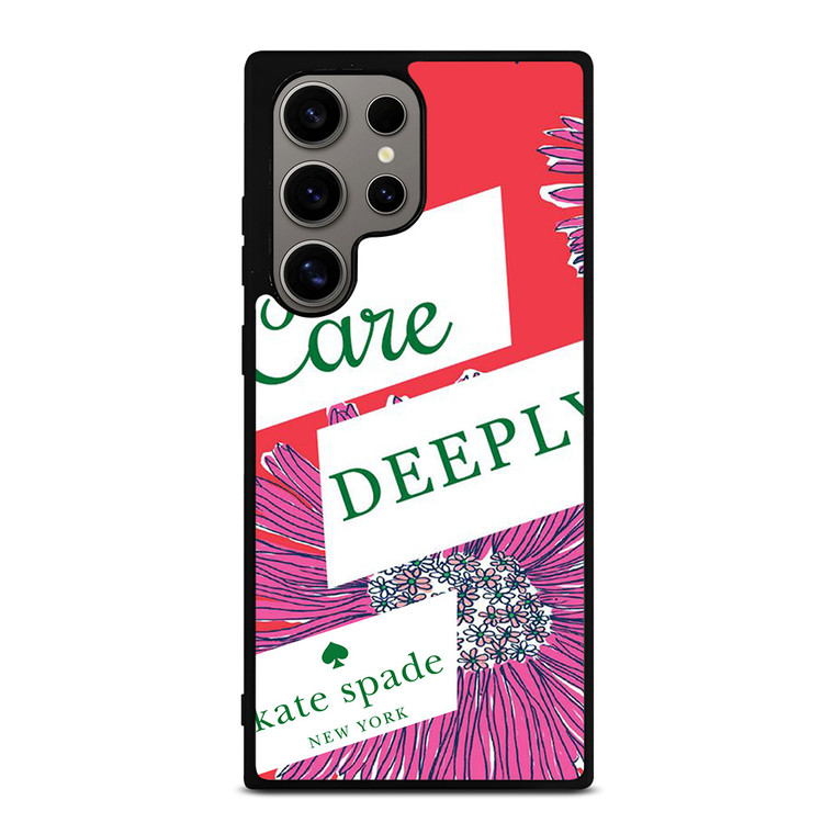 KATE SPADE NEW YORK CARE DEEPLY Samsung Galaxy S24 Ultra Case Cover