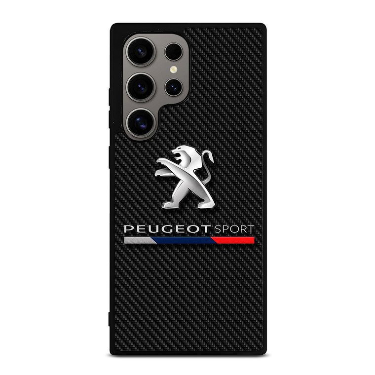 PEUGEOT SPORT CAR CARBON LOGO Samsung Galaxy S24 Ultra Case Cover PEUGEOT SPORT CAR CARBON LOGO Samsung Galaxy S24 Ultra Case Cover