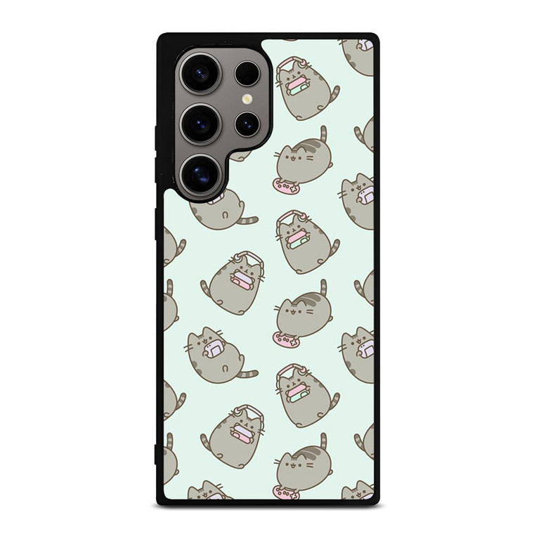 PUSHEEN CAT COLLAGE Samsung Galaxy S24 Ultra Case Cover PUSHEEN CAT COLLAGE Samsung Galaxy S24 Ultra Case Cover