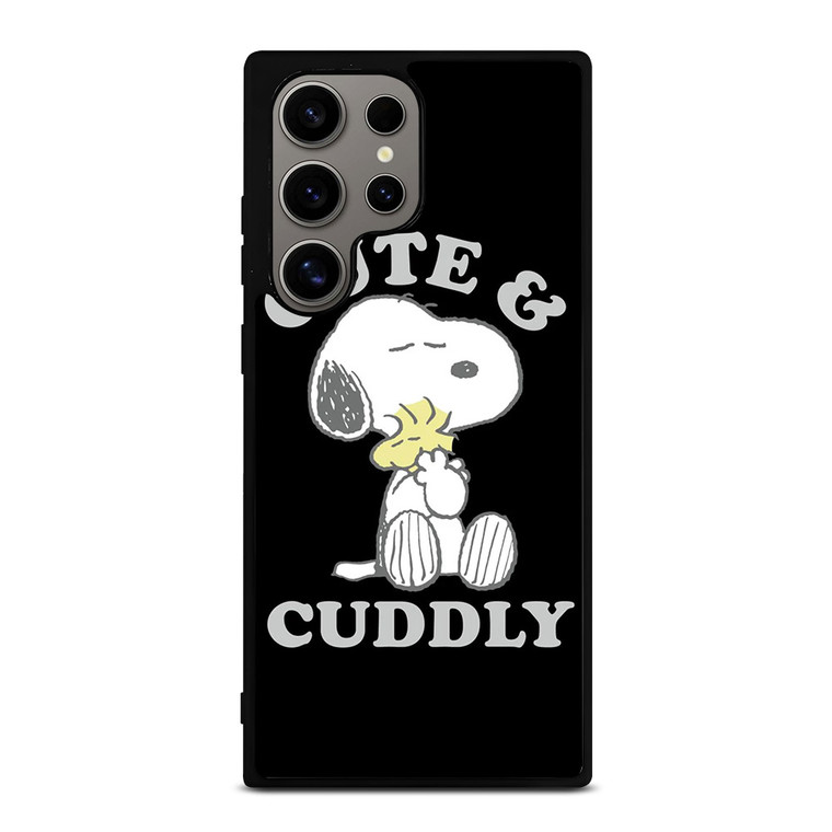 SNOOPY THE PEANUTS CUTE AND CUDDLY Samsung Galaxy S24 Ultra Case Cover