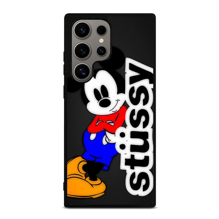 STUSSY MICKEY MOUSE Samsung Galaxy S24 Ultra Case Cover