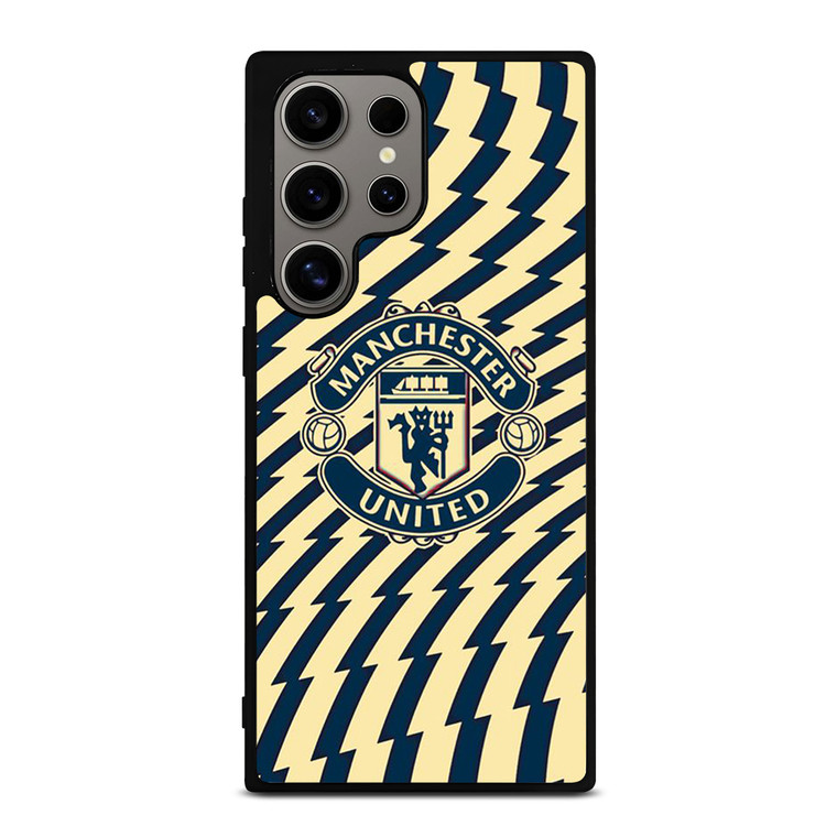 THE RED DEVILS FOOTBALL CLUB MANCHESTER UNITED FC LOGO Samsung Galaxy S24 Ultra Case Cover
