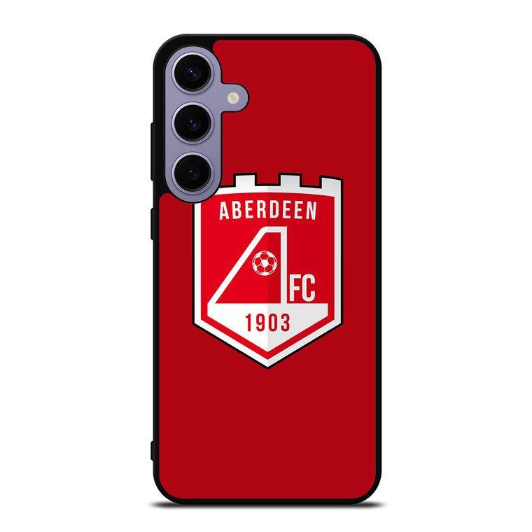 ABERDEEN FC FOOTBALL CLUB LOGO SCOTLAND Samsung Galaxy S24 Plus Case Cover