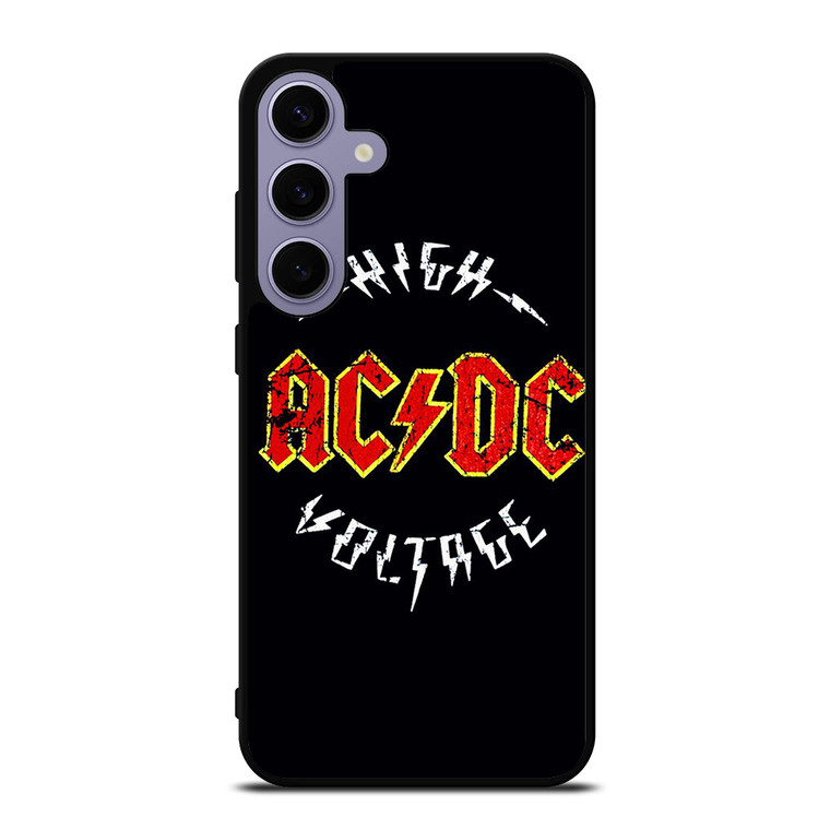 ACDC AC DC BAND HIGH VOLTAGE Samsung Galaxy S24 Plus Case Cover