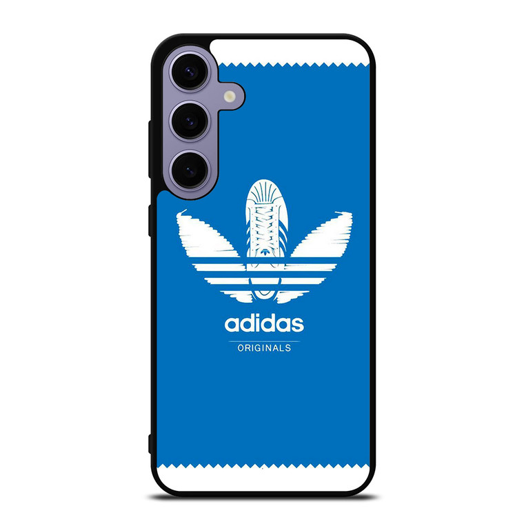 ADIDAS LOGO SHOES BLUE ORIGINALS Samsung Galaxy S24 Plus Case Cover