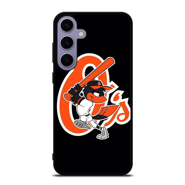 BALTIMORE ORIOLES LOGO BASEBALL TEAM MASCOT Samsung Galaxy S24 Plus Case Cover