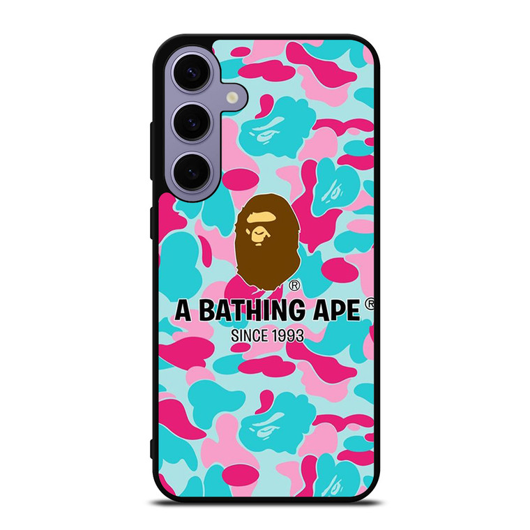 BAPE A BATHING APE CAMO Samsung Galaxy S24 Plus Case Cover