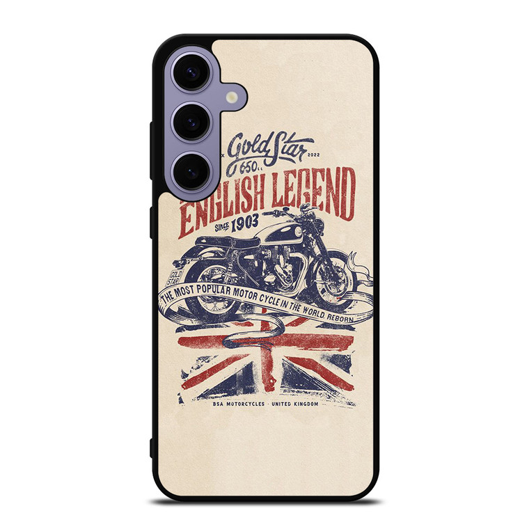 BSA MOTORCYCLE BRITISH GOLD STAR Samsung Galaxy S24 Plus Case Cover
