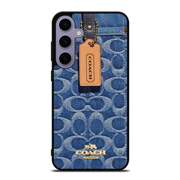 COACH NEW YORK LOGO JEANS BAG Samsung Galaxy S24 Plus Case Cover