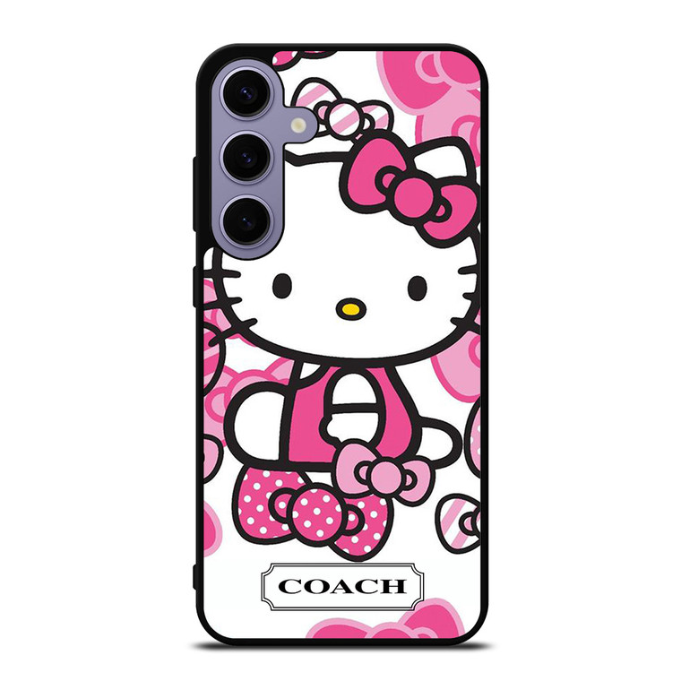 HELLO KITTY COACH NEW YORK PINK Samsung Galaxy S24 Plus Case Cover