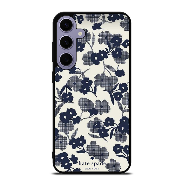 KATE SPADE NEW YORK BLUE FLORAL Samsung Galaxy S24 Plus Case Cover