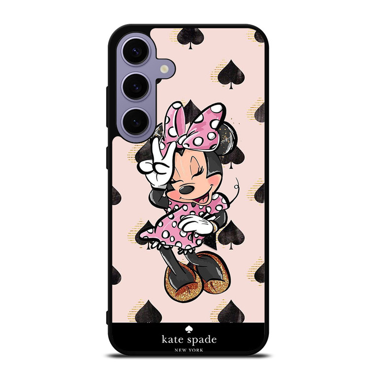 KATE SPADE NEW YORK LOGO MINNIE MOUSE DISNEY Samsung Galaxy S24 Plus Case Cover