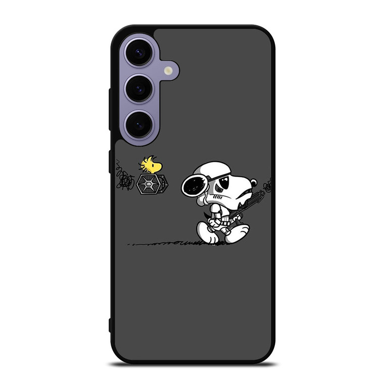 SNOOPY AND WOODSTOCK THE PEANUTS STAR WARS Samsung Galaxy S24 Plus Case Cover