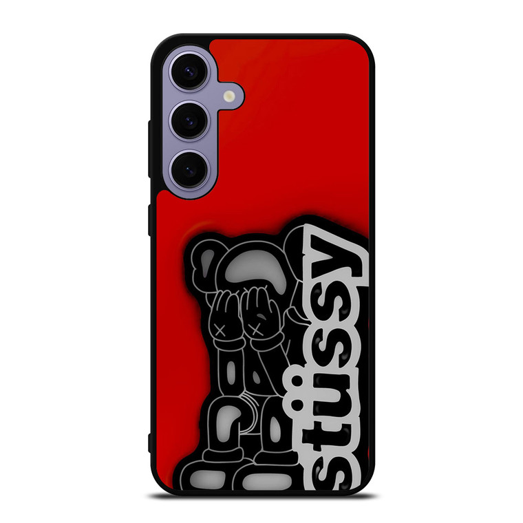 STUSSY X KAWS Samsung Galaxy S24 Plus Case Cover