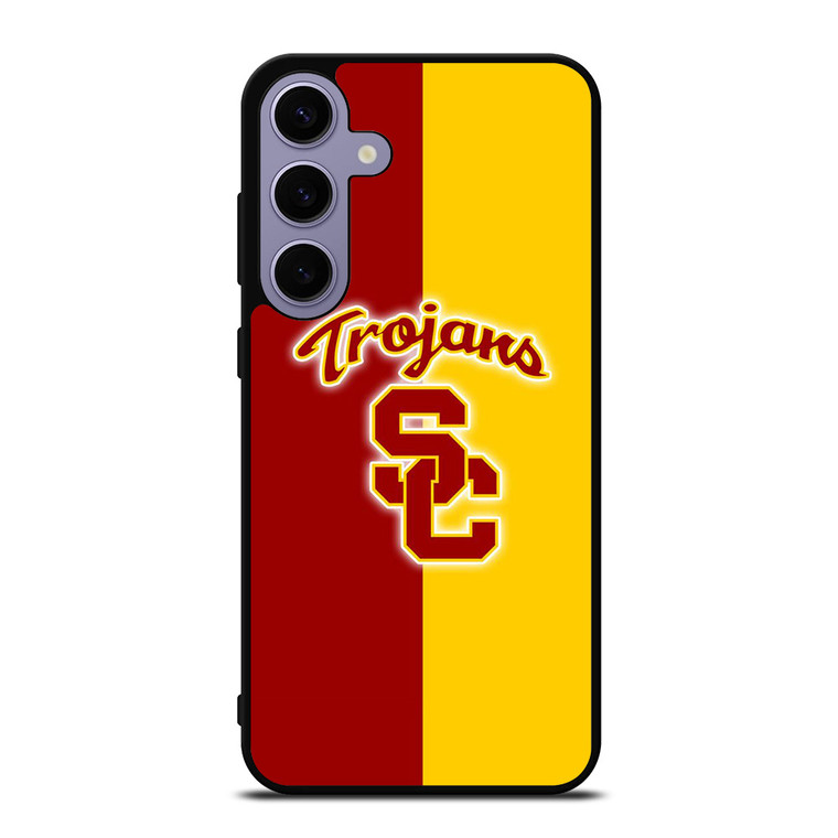USC TROJANS BASKETBALL UNIVERSITY LOGO Samsung Galaxy S24 Plus Case Cover