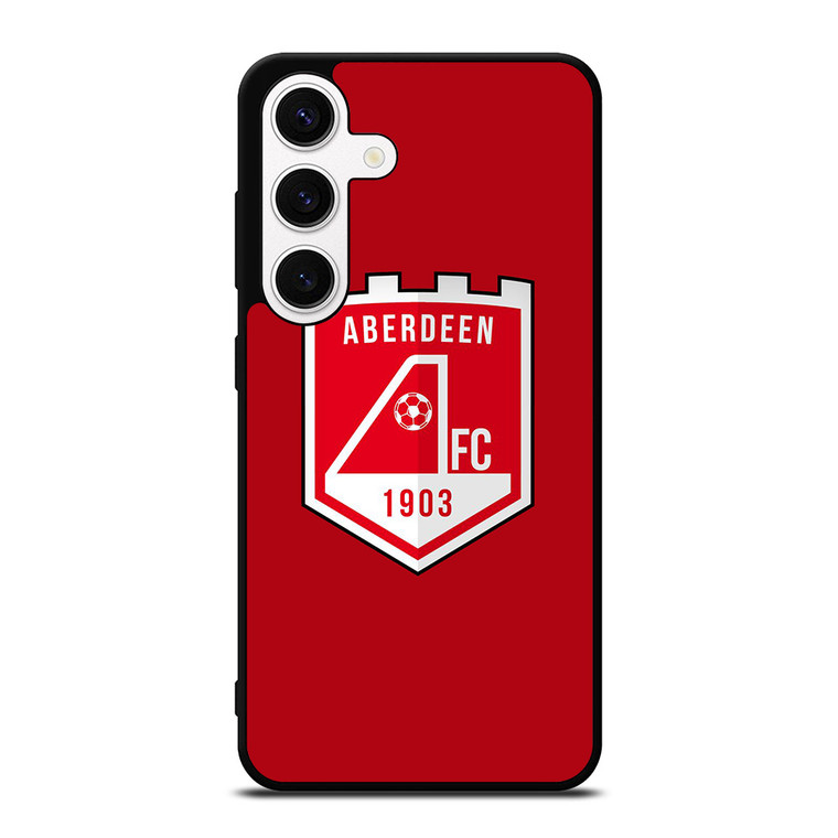 ABERDEEN FC FOOTBALL CLUB LOGO SCOTLAND Samsung Galaxy S24 Case Cover