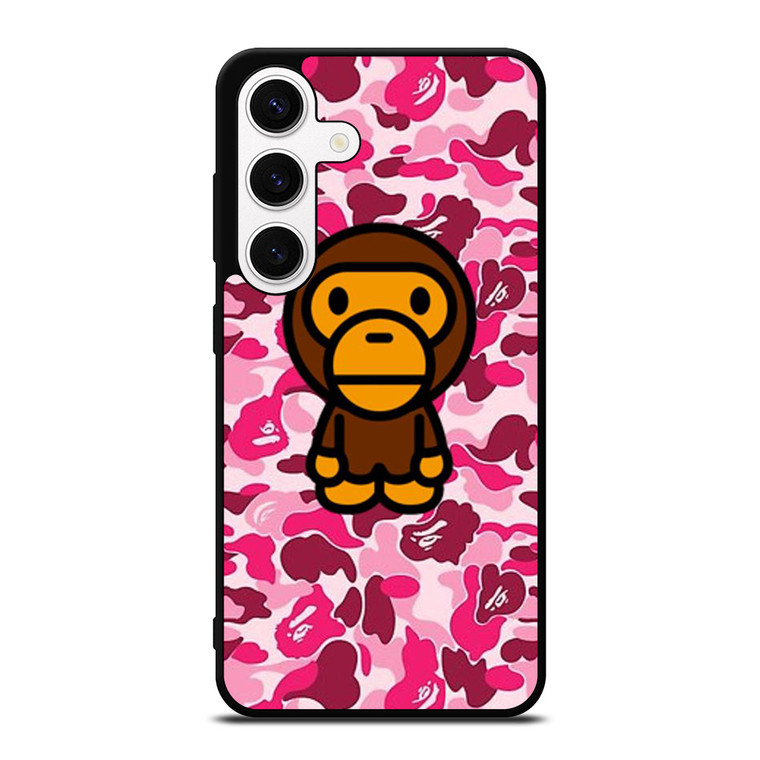 BABY MILO BAPE CAMO Samsung Galaxy S24 Case Cover