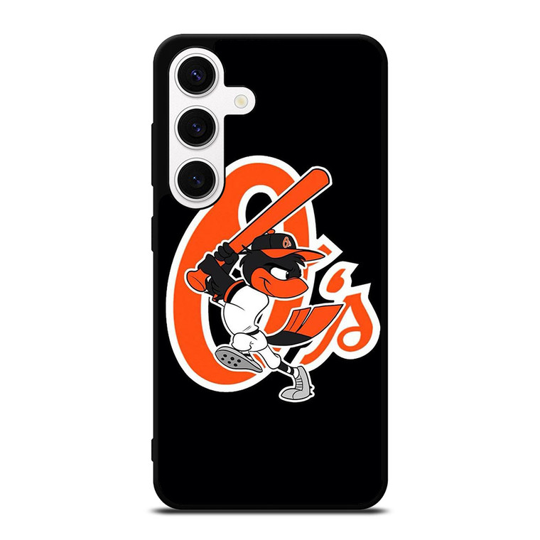 BALTIMORE ORIOLES LOGO BASEBALL TEAM MASCOT Samsung Galaxy S24 Case Cover