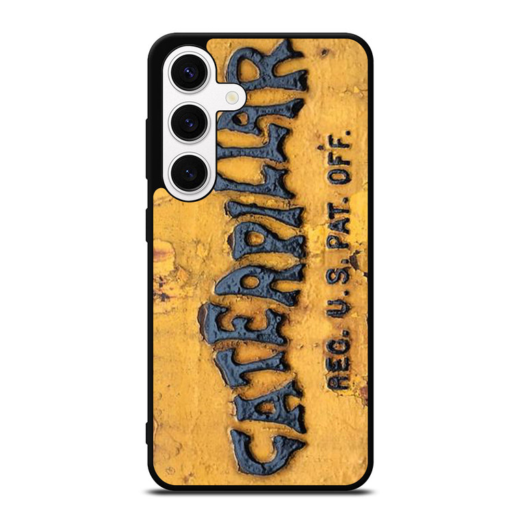 CATERPILLAR TRACTOR LOGO RUSTY EMBLEM Samsung Galaxy S24 Case Cover