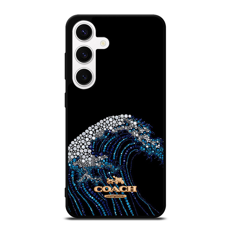 COACH NEW YORK LOGO DIAMOND WAVE