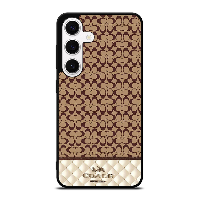COACH NEW YORK LUXURY FASHION LOGO Samsung Galaxy S24 Case Cover