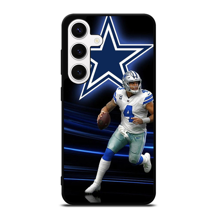 DAK PRESCOTT 4 DALLAS COWBOYS Samsung Galaxy S24 Case Cover