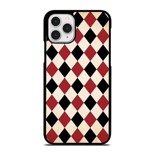 DIAMOND RED BACK PATTERN iPhone 11 Pro Case Cover