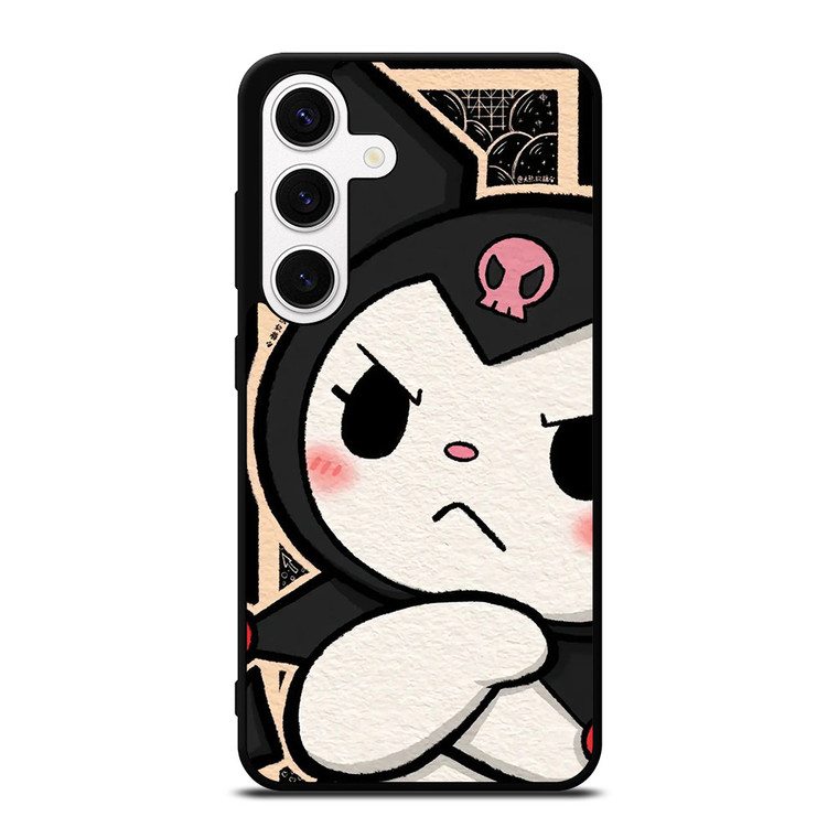 KUROMI SANRIO CARTOON MAD Samsung Galaxy S24 Case Cover