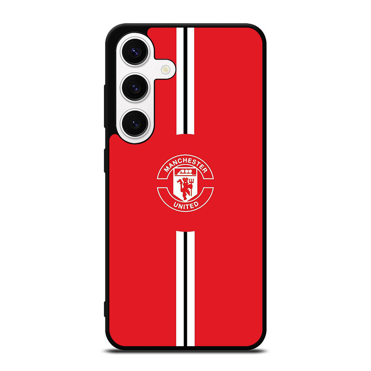 MANCHESTER UNITED FC LOGO FOOTBALL CLUB RED DEVILS ICON Samsung Galaxy S24 Case Cover