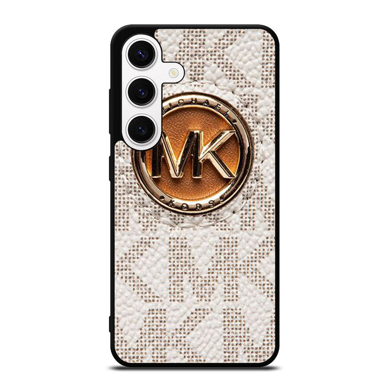 MICHAEL KORS LOGO MK WHITE Samsung Galaxy S24 Case Cover